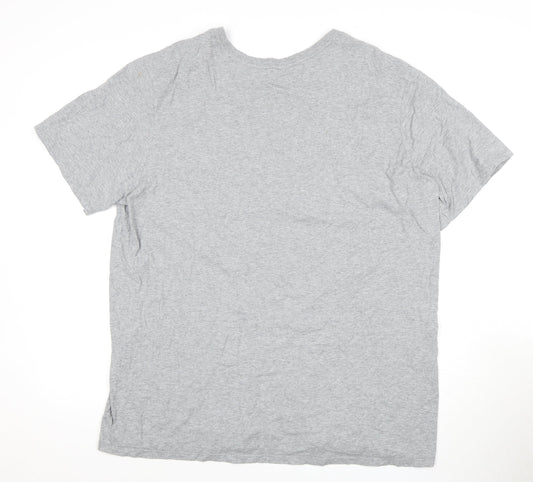 Nike Men's XL Grey Athletic Graphic T-Shirt