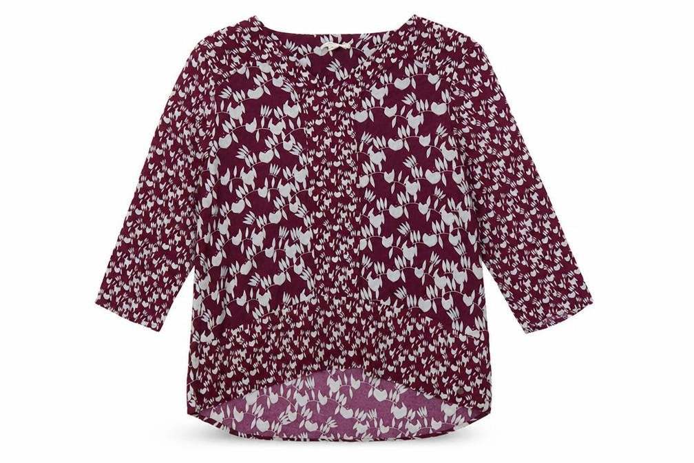 Womens UK Size 12 White Stuff Purple Viscose Blouse