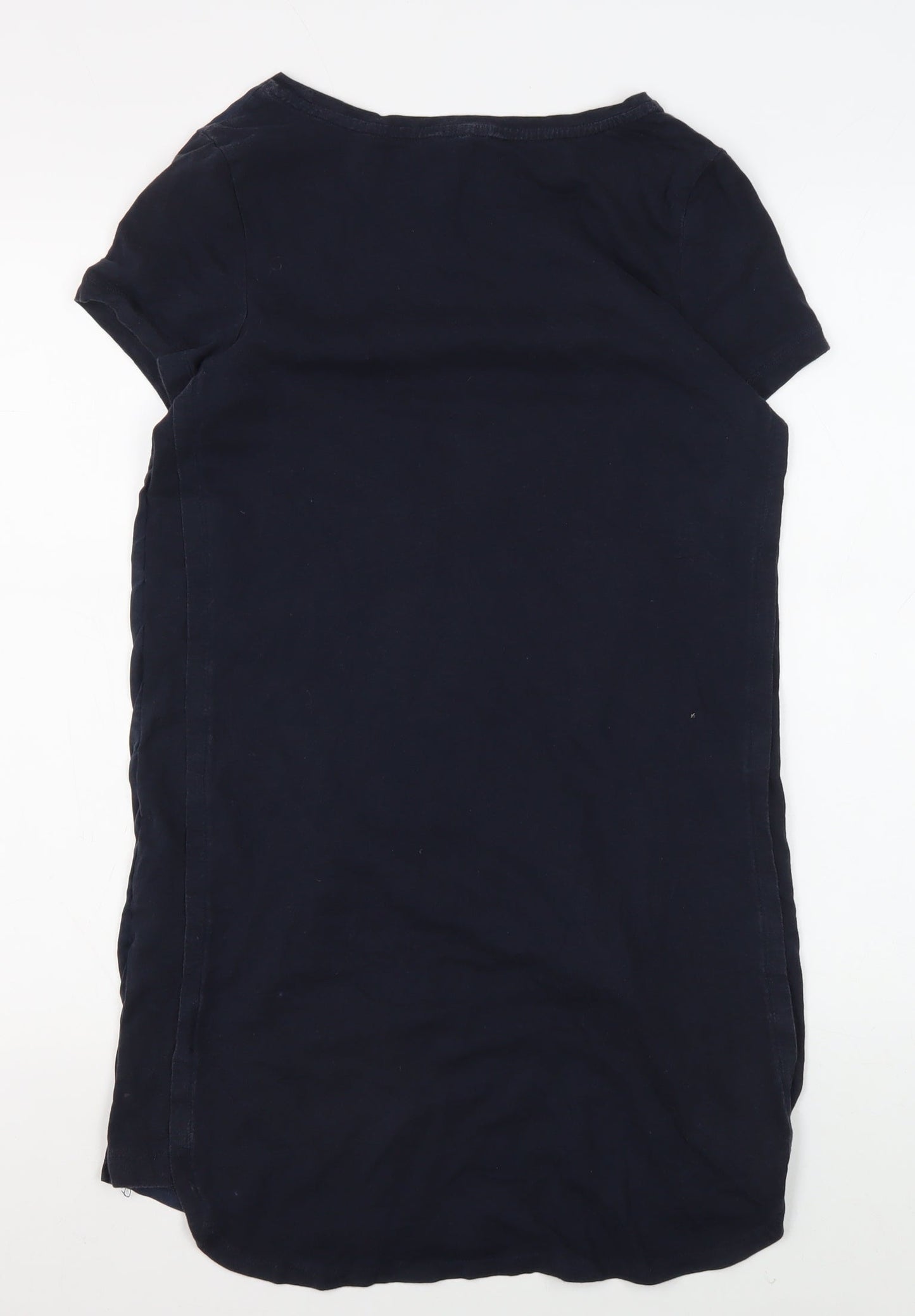 White Stuff Women's Blue T-Shirt, Short Sleeve, Size Regular