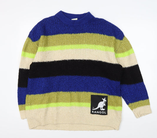 Kangol x H&M Women's Multicoloured Striped Jumper 2XS