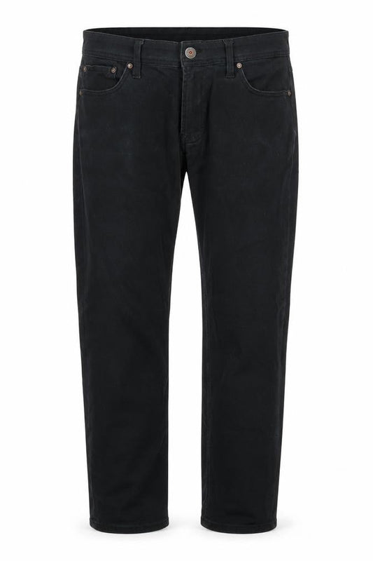 Jack & Jones Men's Black Straight Trousers, Size 34
