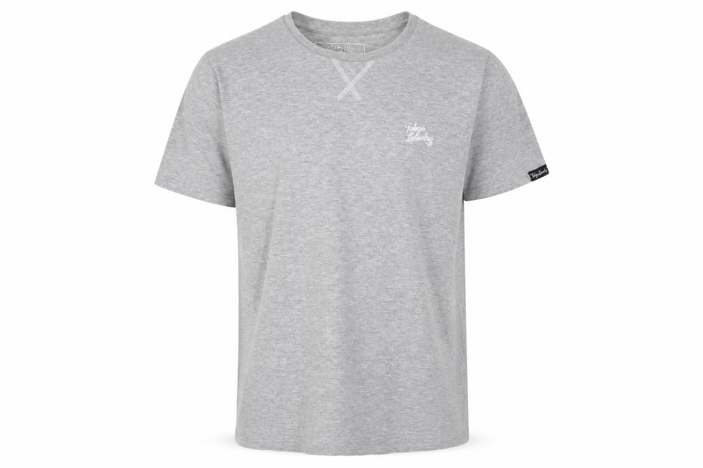Mens UK Size S Tokyo Laundry Grey  Cotton Blend T-Shirt