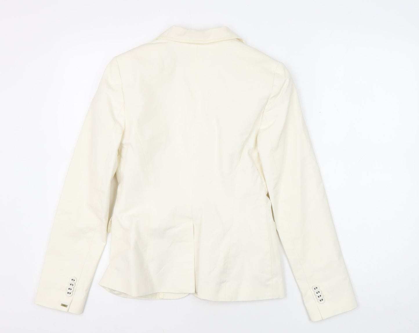 Tommy Hilfiger Women's Ivory Suit Jacket Size 8