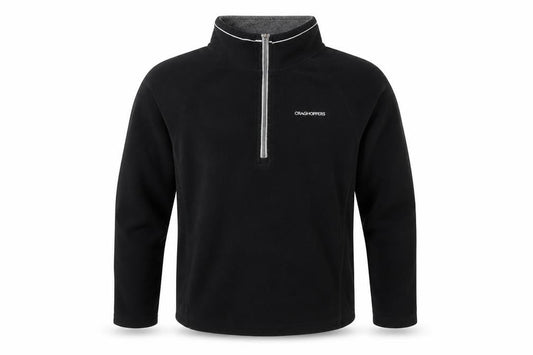 Mens UK S Regular Craghoppers Black Pullover Sweatshirt
