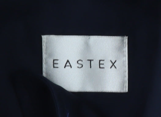 Eastex Women's Blue Trench Coat Size 18, Spring Classic