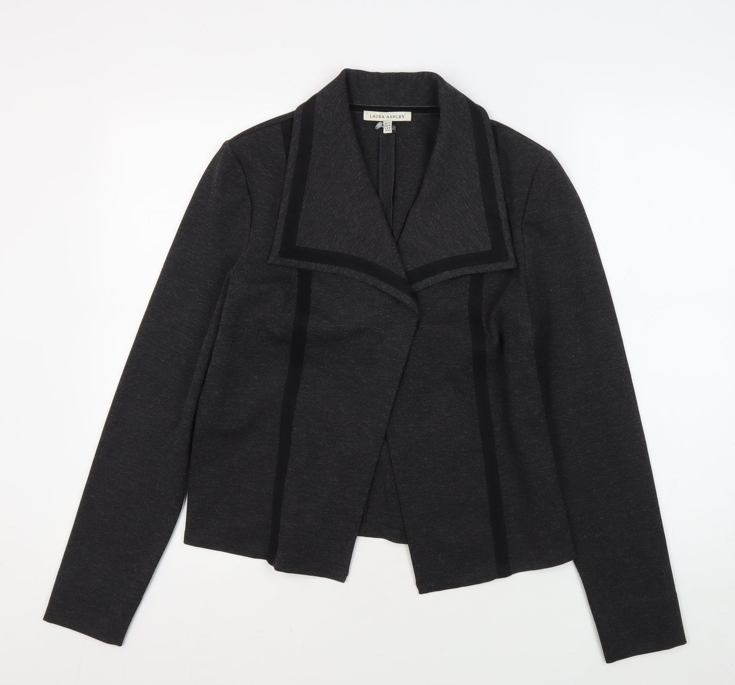 Laura Ashley Women's Black Jacket, Size 14, Regular Fit