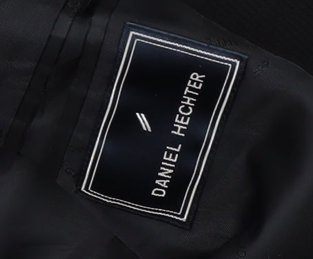 Daniel Hechter Men's Black Blazer, 38R Formal Business Jacket