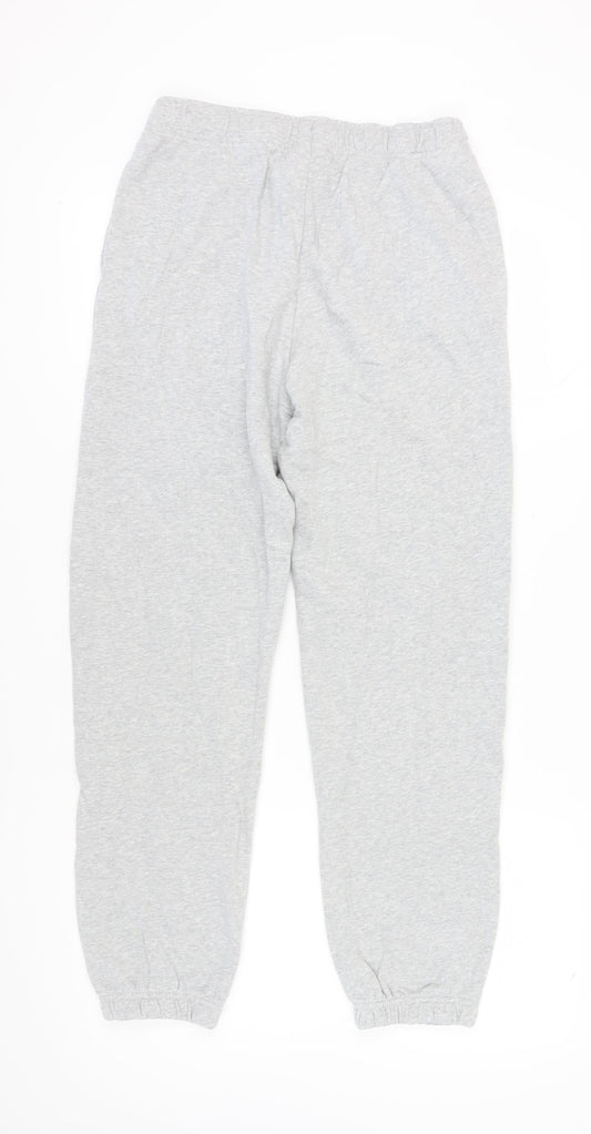 H&M Men’s Grey M Sweatpants, Cotton, Elastic Waist