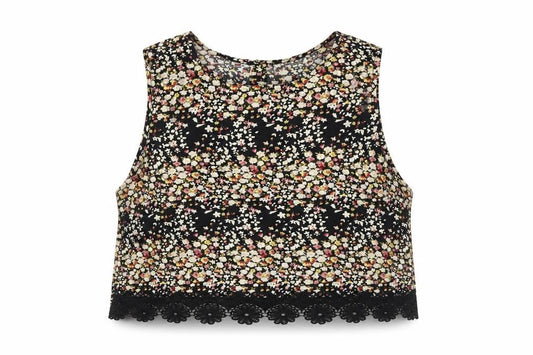 Womens UK Size S Brave Soul Multicoloured Viscose Blend Blouse