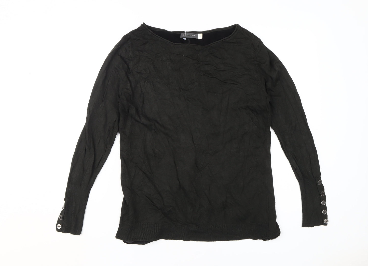 Mint Velvet Women's Black Pullover Size 12