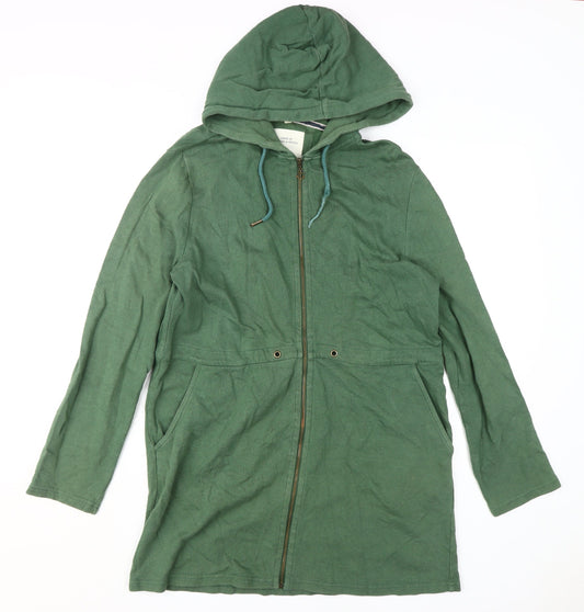 Seasalt Cornwall Women's Green Full Zip Hoodie Size 10
