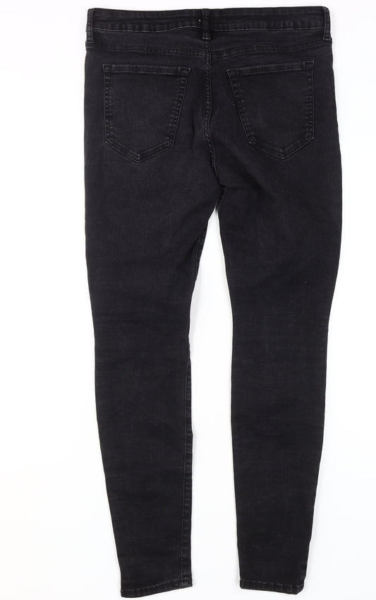 GAP Womens Black Skinny Jeans Size 31 Regular Fit