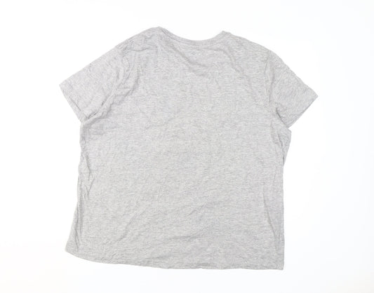 Disney Unisex Grey XL Mickey Sports Club T-Shirt