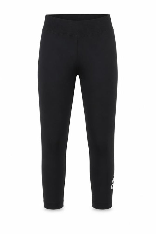 Adidas Girls Black Compression Leggings 5-6Y Athletic Fit