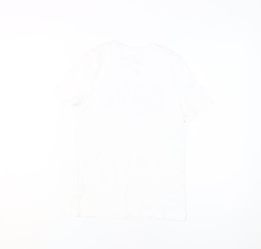 F&F Boys White England Football T-Shirt 8-9 Years