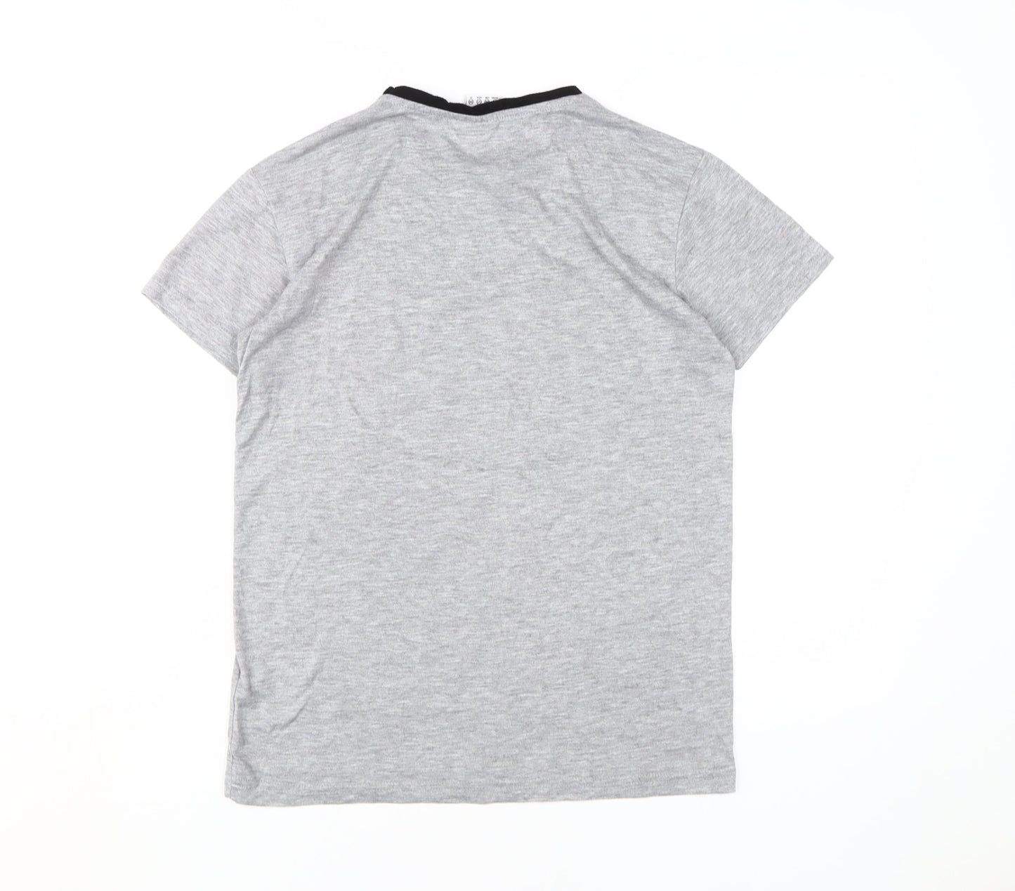 Disney Women's Grey Mickey Mouse T-Shirt Size 6