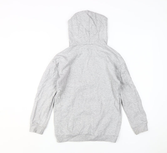 Disney Girls Grey Minnie Mouse Hoodie 9-10 Years Pullover