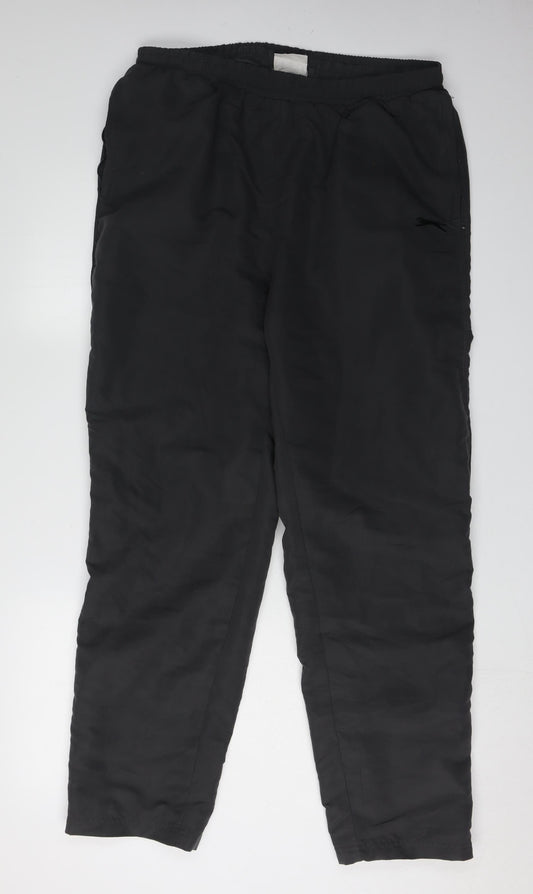 Slazenger Men's Black XL Joggers with Elastic Waist