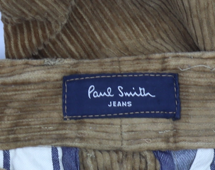 Paul Smith Men's Brown Corduroy Trousers M