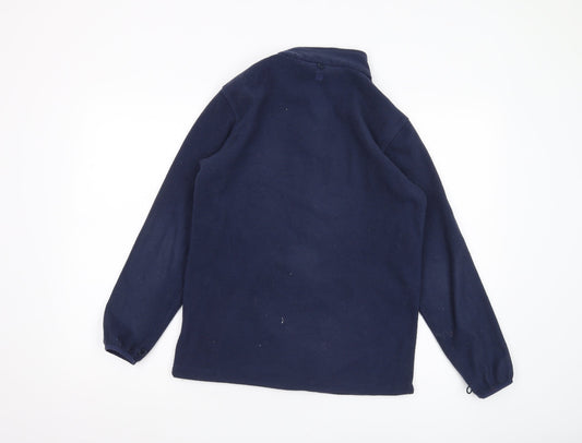 Mountain Warehouse Boys Blue Fleece Mid-Length Jacket 13Y