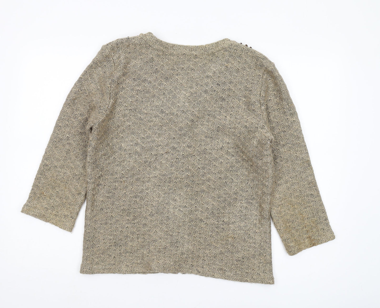 Marks and Spencer Women's Beige Cardigan Size L
