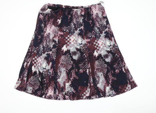 Anna Rose Women's Multicoloured Flare Skirt