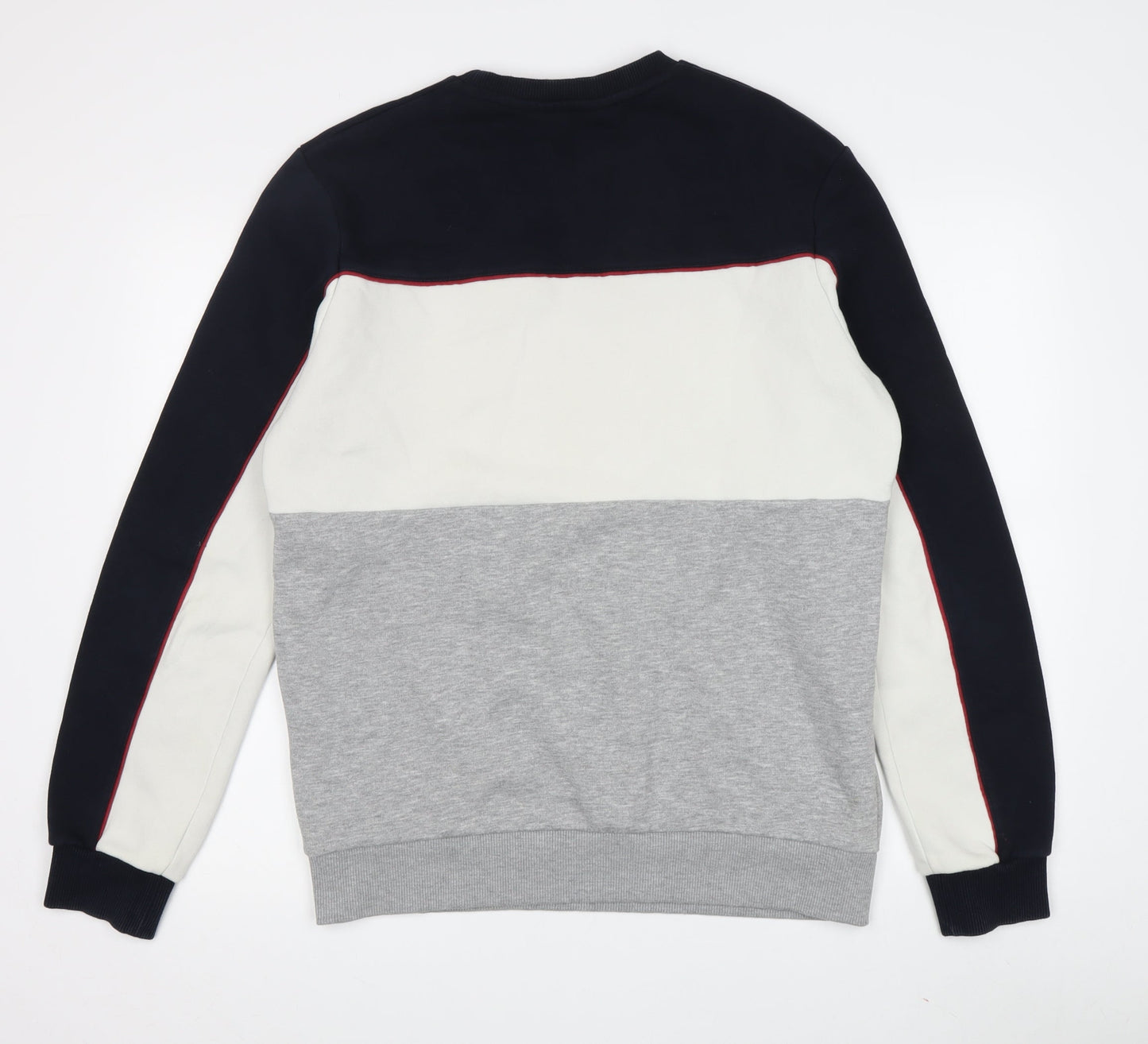 Next Men's M Crew Neck Colourblock Sweatshirt