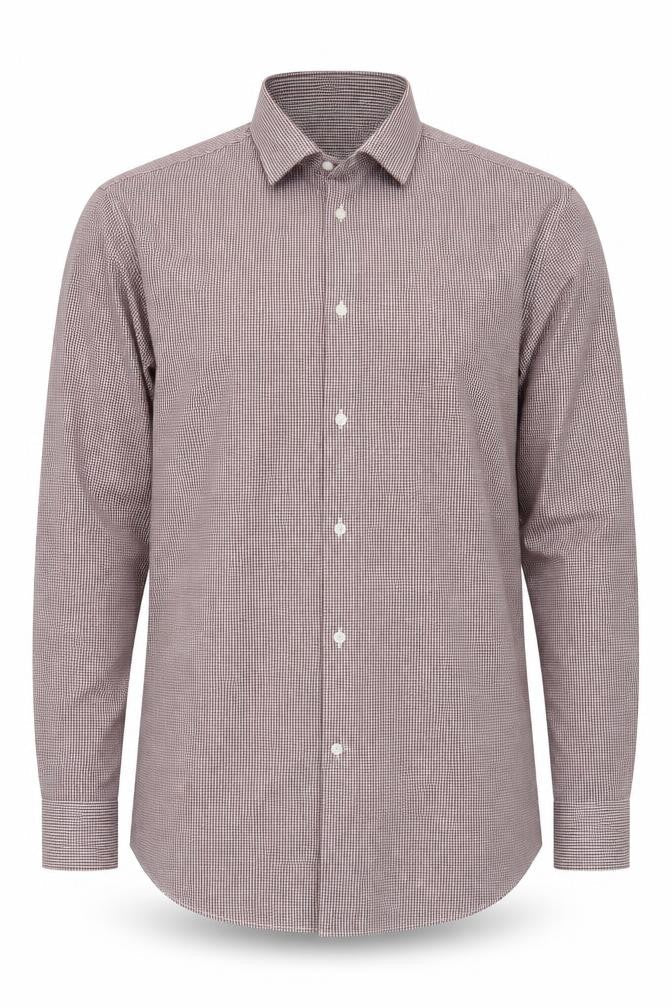 Next Men's Multicoloured Check Button-Up Shirt 17 Long Sleeve