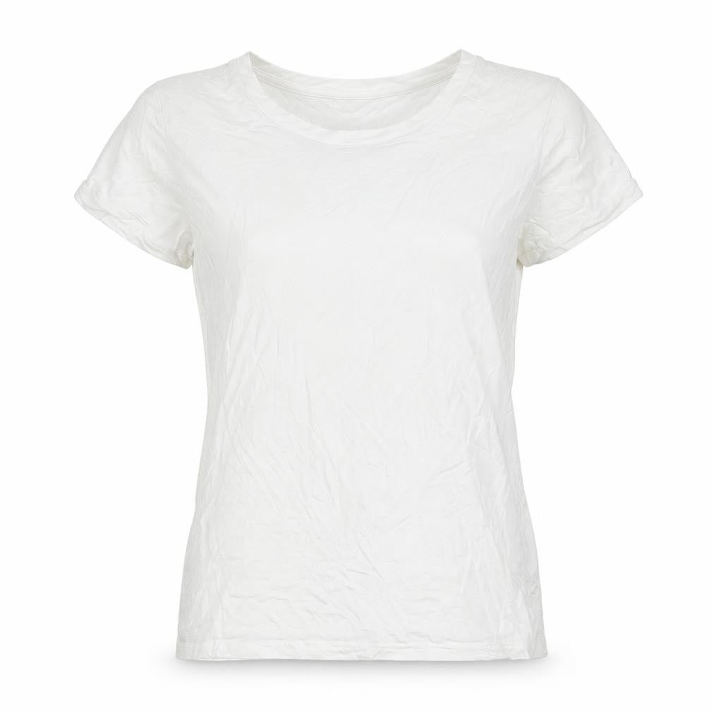 Womens UK Size XS Bench White Viscose T-Shirt
