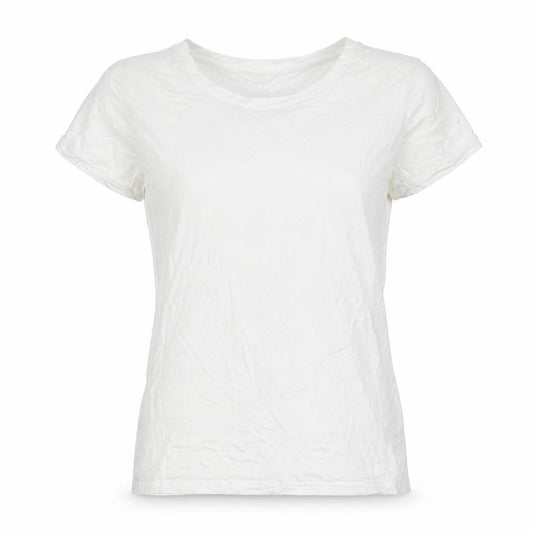 Womens UK Size XS Bench White Viscose T-Shirt