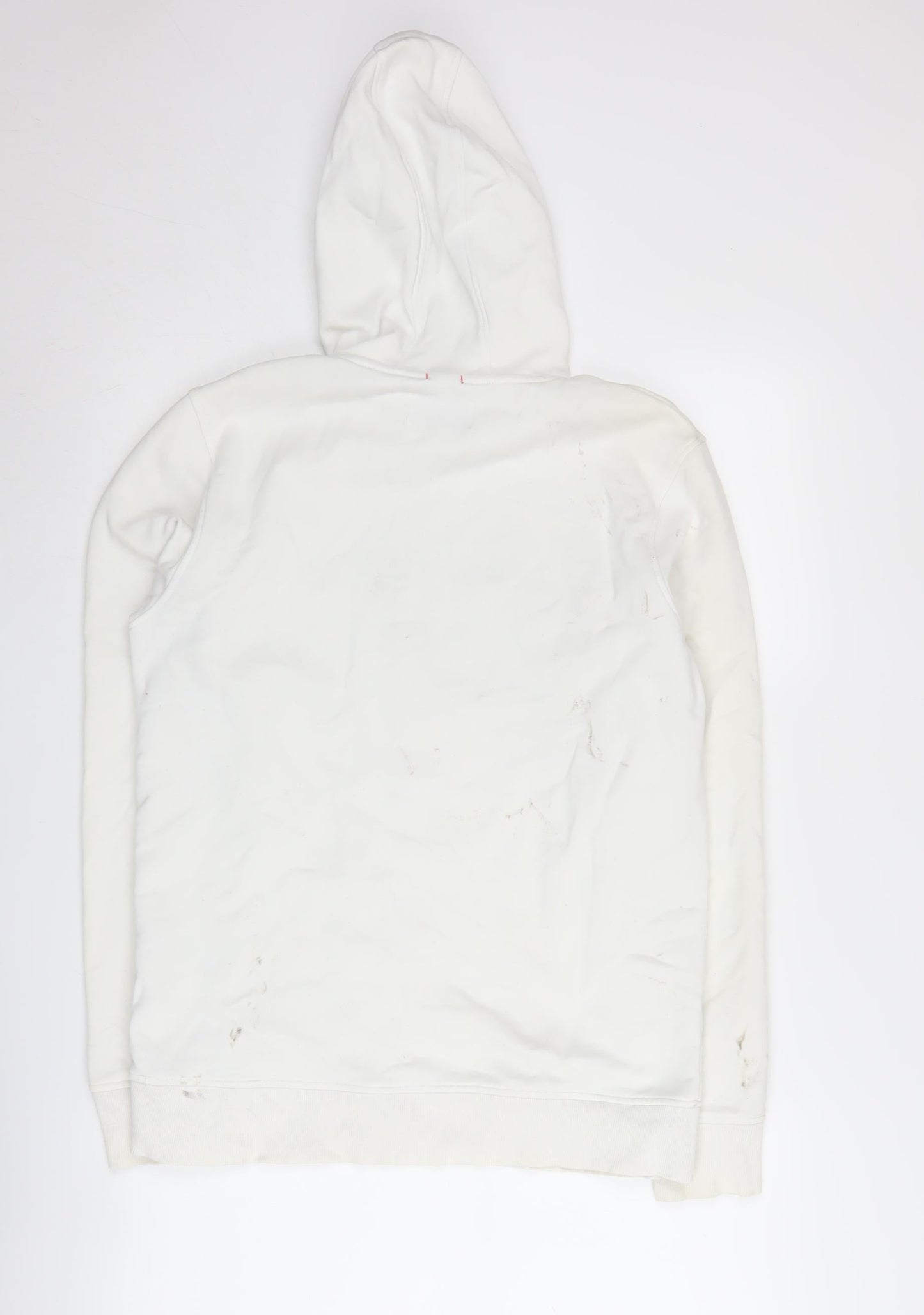 Jack & Jones Men's White Pullover Hoodie M