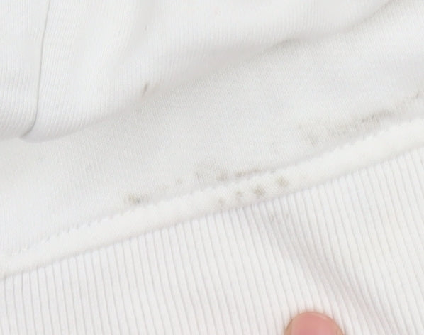 Jack & Jones Men's White Pullover Hoodie M