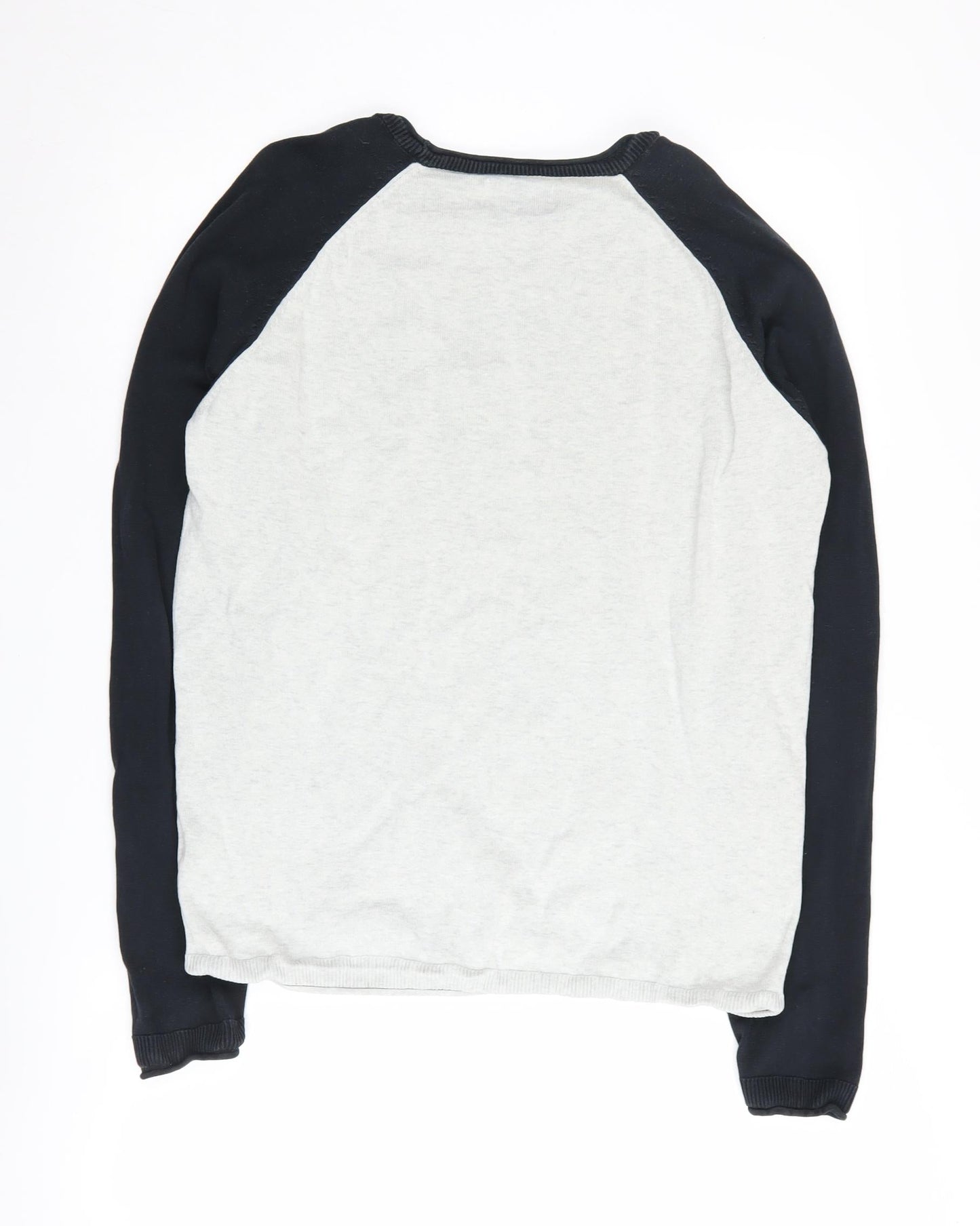 Jack & Jones Men's Grey Pullover Jumper, Size S, Casual Wear