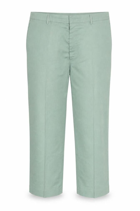 Farah Men's Green Straight Fit Trousers - Size L