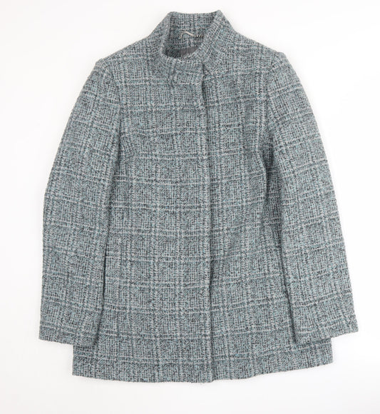Laura Ashley Women’s Grey Tweed Jacket Size 12