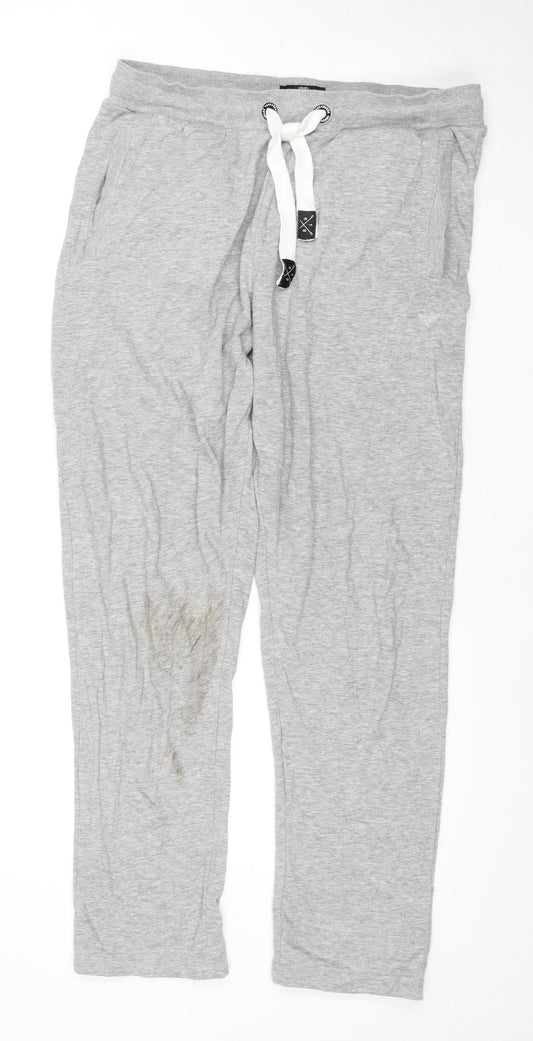 Threadbare Men's Grey Jogger Trousers Size M