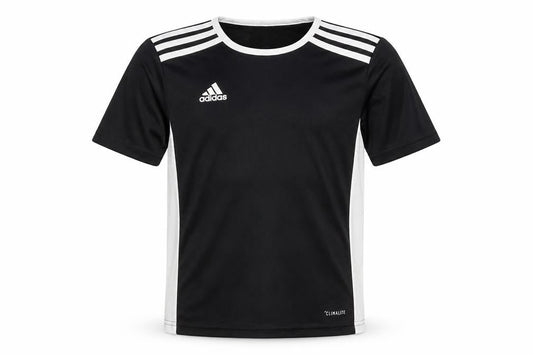 Adidas Boys Black S Jersey T-Shirt Athletic Fit