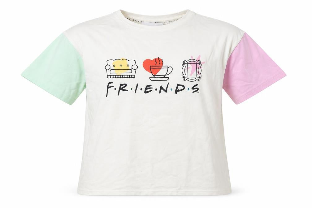 Friends Unisex Kids Multicoloured T-Shirt, 9-10 Years, Graphic Print