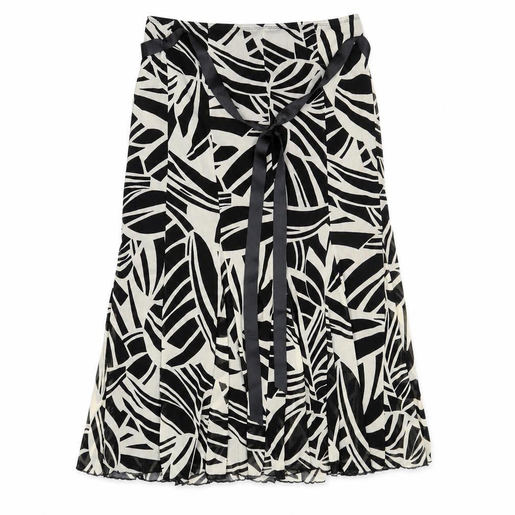 Marks and Spencer Women's Black Pleated Skirt Set, Size 14