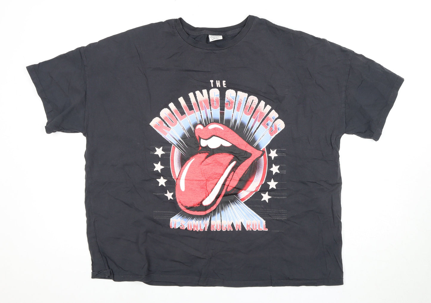 The Rolling Stones Black XL Music T-Shirt Unisex