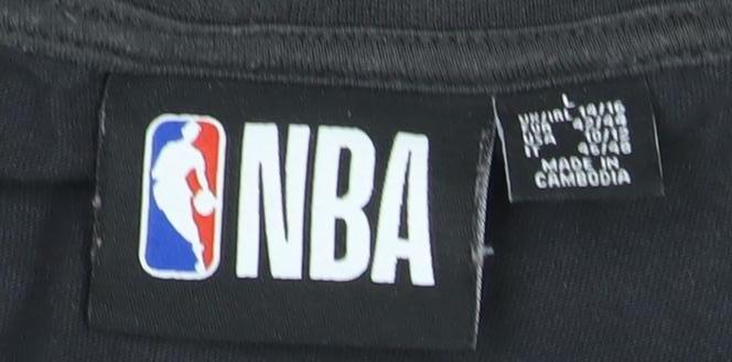 NBA Unisex Black XL Jersey T-Shirt