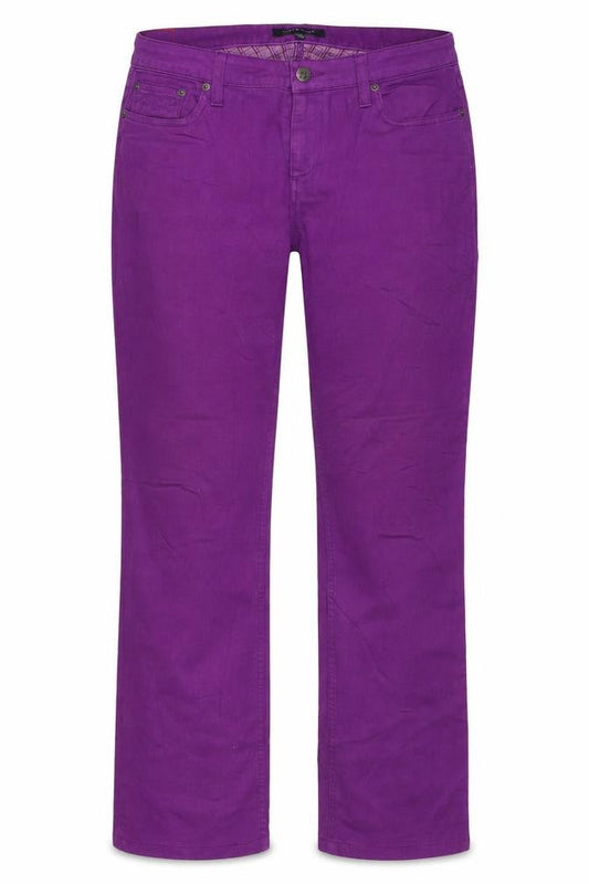 Tommy Hilfiger Womens Straight Purple Jeans Size 4