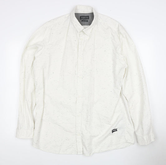 Jack & Jones Men's XL White Dress Shirt