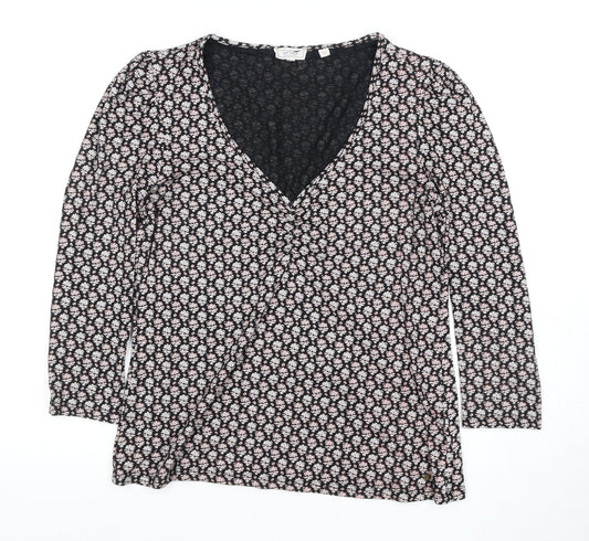Fat Face Women’s Multicoloured Floral Wrap Blouse
