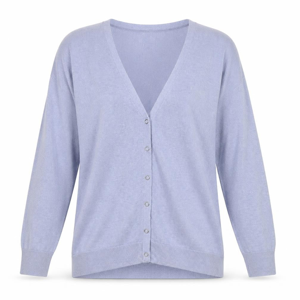 Womens UK S Regular Banana Republic Blue Cardigan Tight-Knit