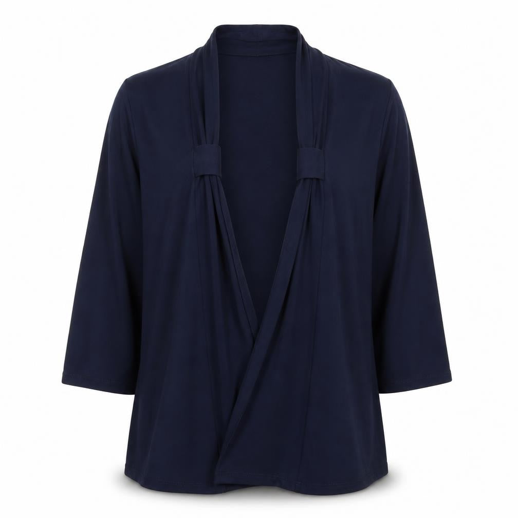 Womens UK Size 16 Eastex Blue Viscose Blend Blouse