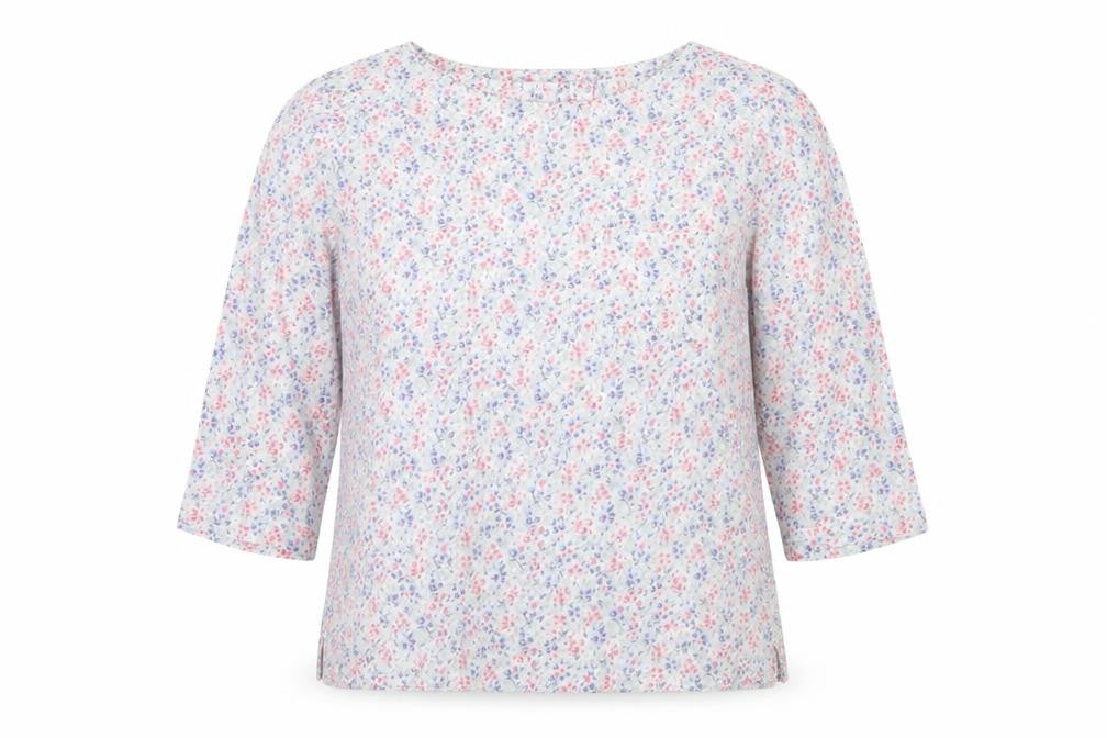 Womens UK Size 12 Laura Ashley Multicoloured Viscose Blouse