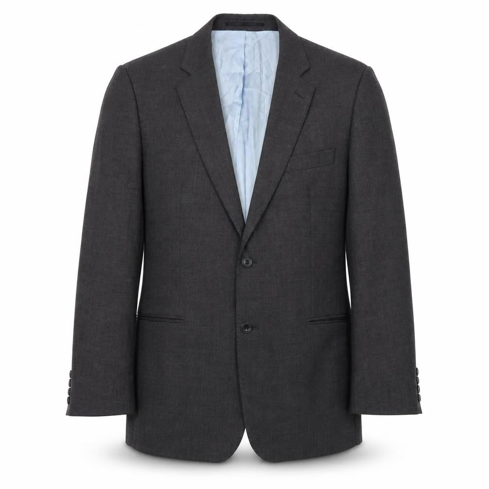 Mens 42 Chest Regular Magee Grey Two-Button Suit Jacket