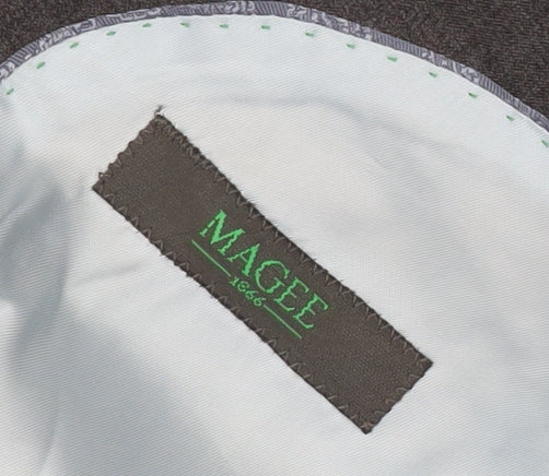 Magee Men's Grey Short Suit Jacket 42S
