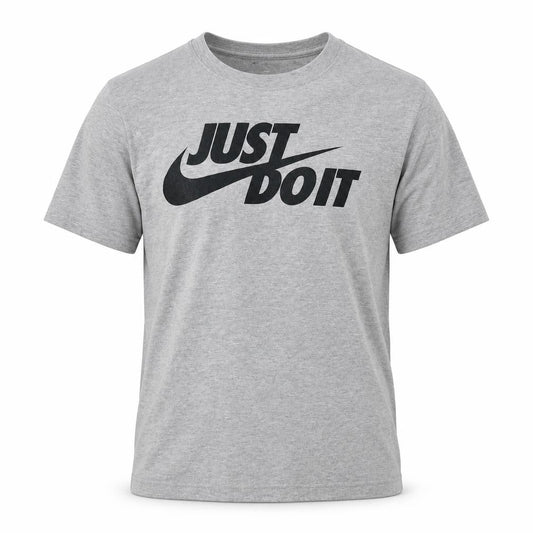Mens UK Size XS Nike Grey  Cotton Blend T-Shirt